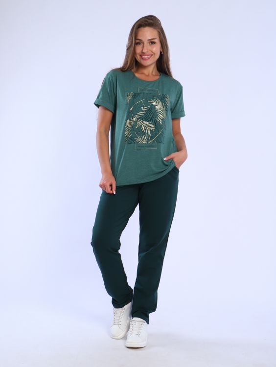 Костюм женский 5-333а (изумруд)