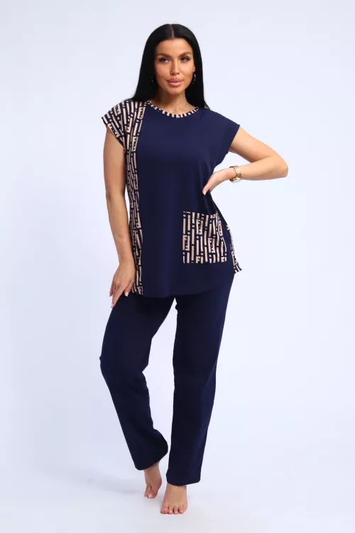 Костюм женский с брюками 164124