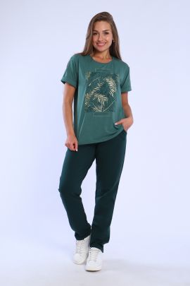 Костюм женский 5-333а (изумруд)