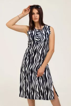 Сарафан 52987 синие волны последний размер