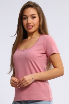 Футболка женская 6-203в (пудровый)