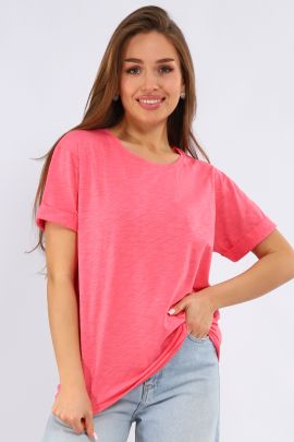 Футболка женская 6-206а (коралл)