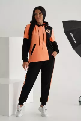 Костюм женский "Неон" оранжевый