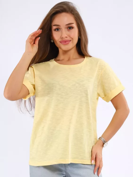 Футболка женская 6-206в (лимон)