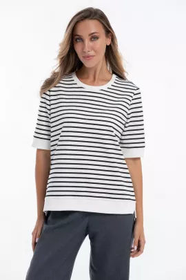 Джемпер Полоса (черный)