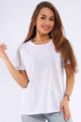 Футболка женская 6-206д (белый)