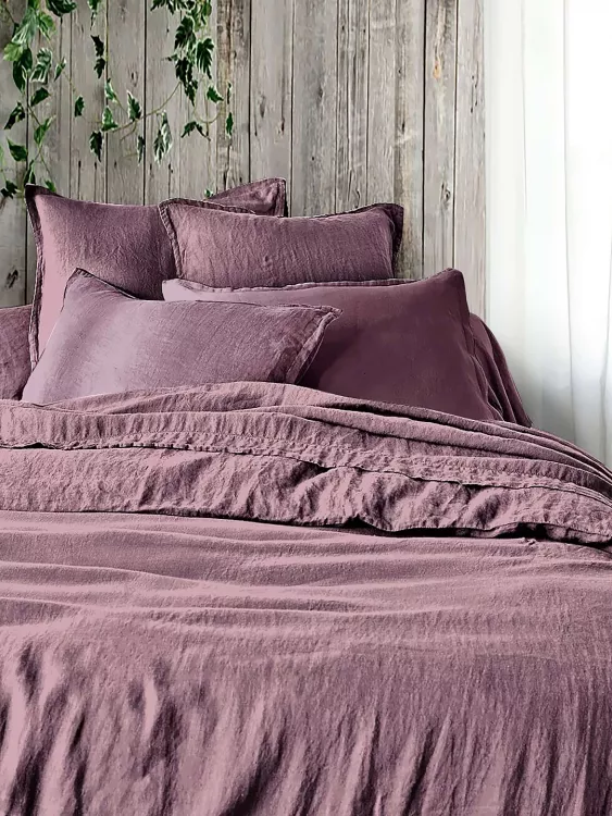 Постельное белье вареный хлопок - Пыльная роза