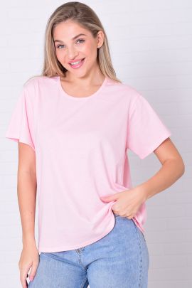 Футболка женская 6-200г (пудра)