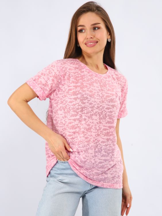 Футболка женская 6-206к (розовый)