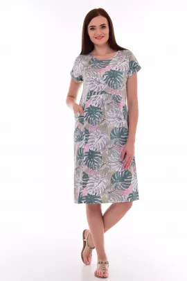 Платье 4-080 ментол последний размер