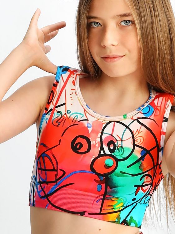 Топ для девочки Соль&Перец SP8237CH