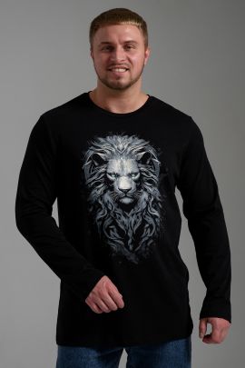 8546 Футболка с длинным рукавом мужская