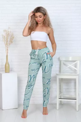 Брюки женские 8-043я (мята)