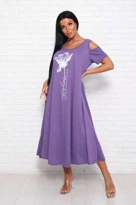 Платье Эмили- Сирень