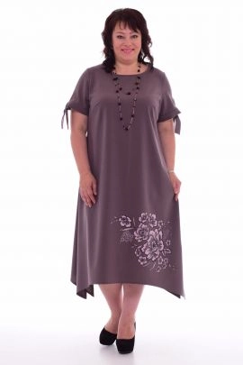 *Платье женское Ф-1-34е (пыльная роза)