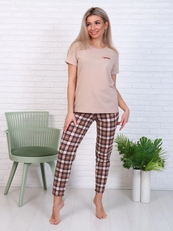 Пижама женская 5-312б (бисквит)