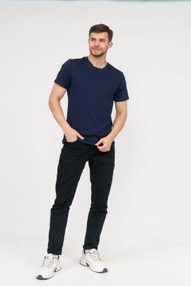 Фм-04 НСД Футболка мужская (кулирка ) Темно-синий