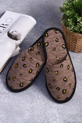 Тапки Леопардовый