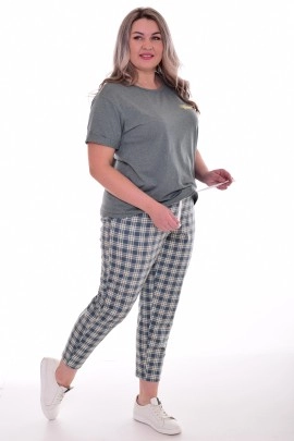 Пижама женская 5-312а (шалфей)