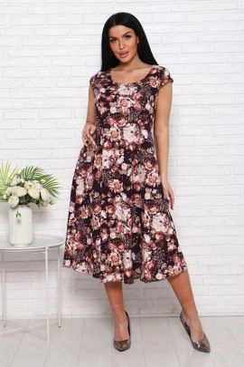 Платье Лето Пионы