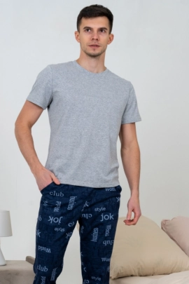 Фм-04 НСД Футболка мужская (кулирка ) Светло-серый меланж